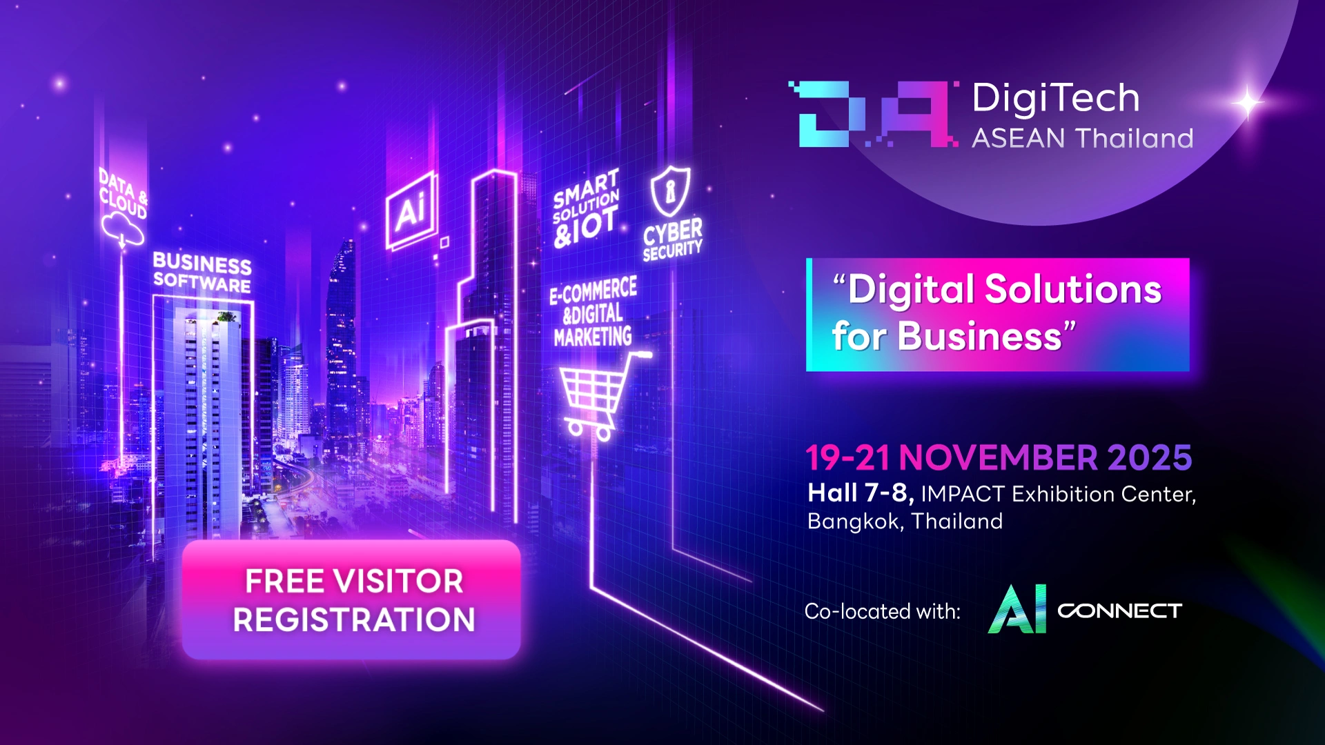 サーバーワークス、IIJ Global Solutions (Thailand) と共同で「DigiTech ASEAN Thailand 2025」に初出展